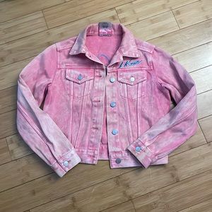 LA Gear Pink Jean Jacket